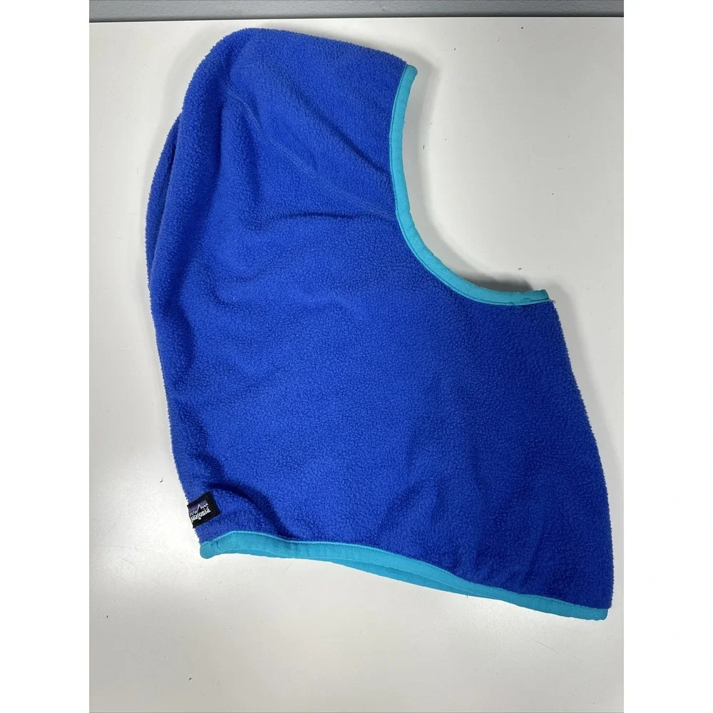 Vtg Patagonia Capilene Balaclava One Size Blue & Teal Face Warmer‎ Head Covering